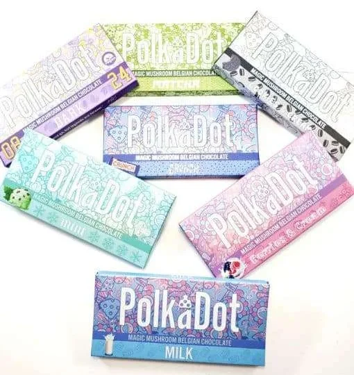 how many grams are in a polkadot bar